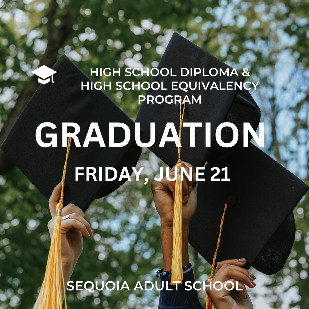 High School Diploma & High School Equivalency Program Graduation on Friday, June 21