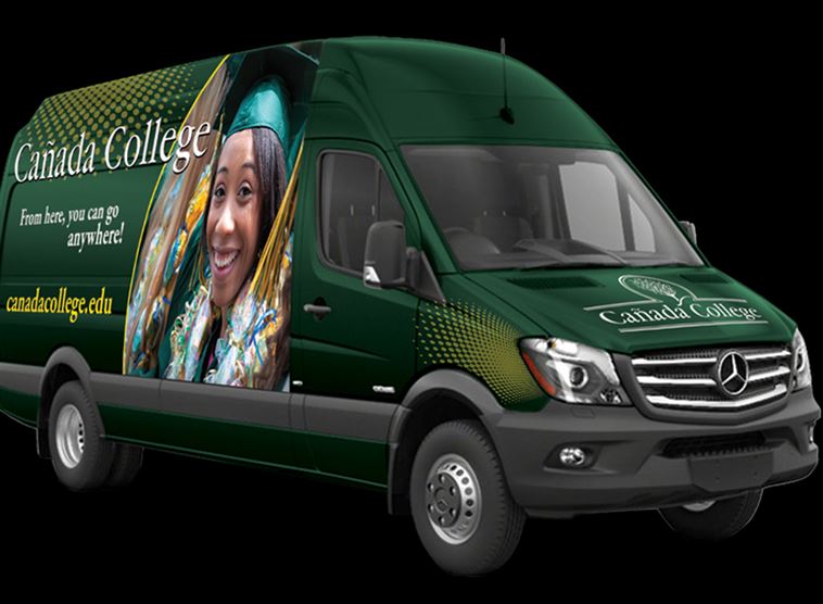 Cañade College Green Shuttle bus